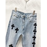 Chrome Hearts Jeans For Men # 291576, cheap Chrome Hearts Jeans