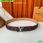 Louis Vuitton 3.5cm Width Belts  # 291642, cheap LouisVuitton Belts