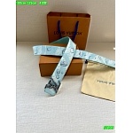 Louis Vuitton 3.5cm Width Belts  # 291643