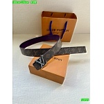 Louis Vuitton 3.5cm Width Belts  # 291646
