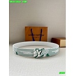 Louis Vuitton 3.5cm Width Belts  # 291658