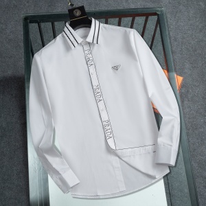 $38.00,Prada Long Sleeve Shirt For Men # 293514