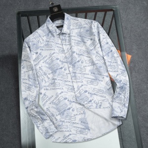 $38.00,Balenciaga Long Sleeve Shirt For Men # 293519