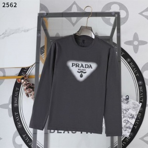 $32.00,Prada Long Sleeve T Shirt For Men # 293567