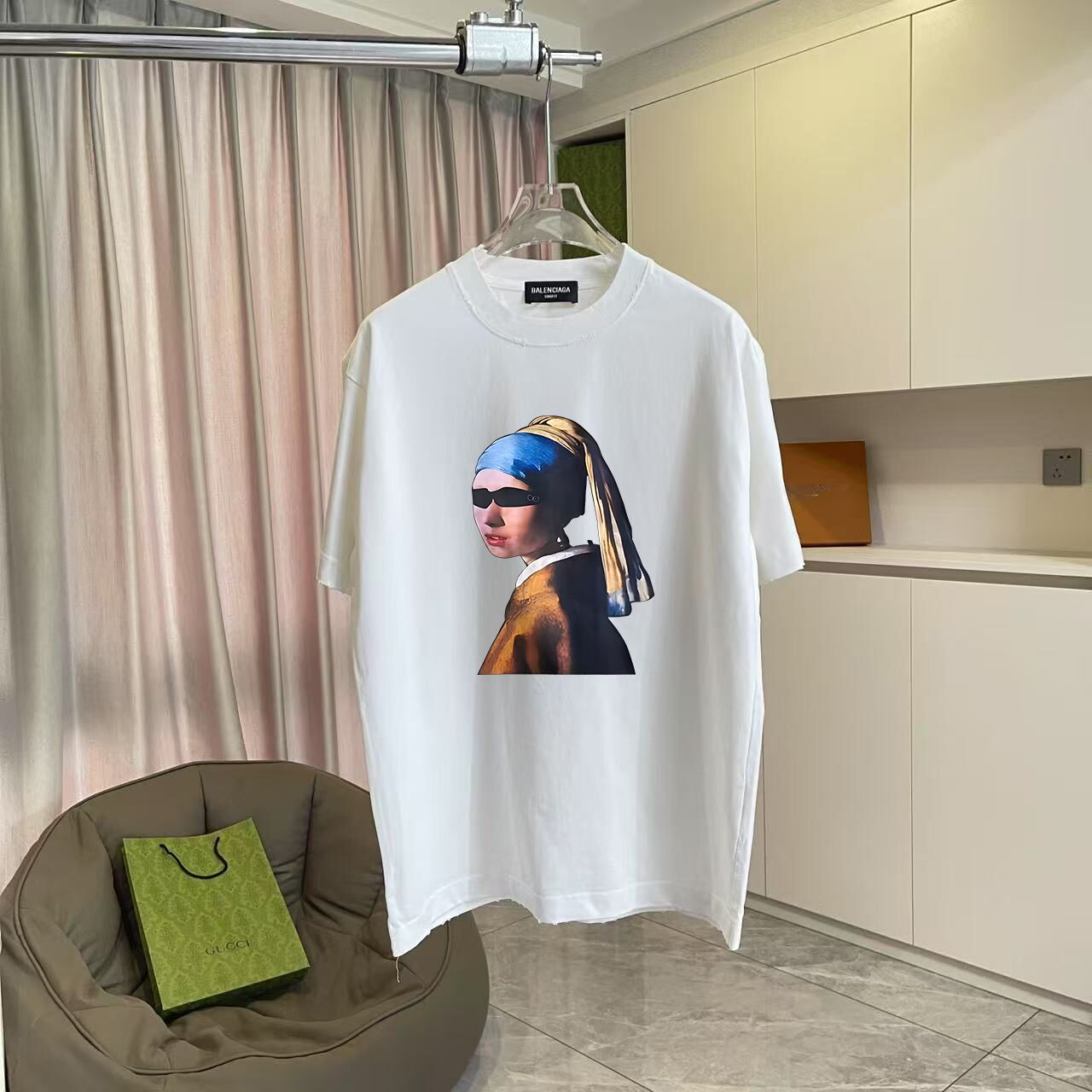 Balenciaga Short Sleeve T Shirt For Men # 293349