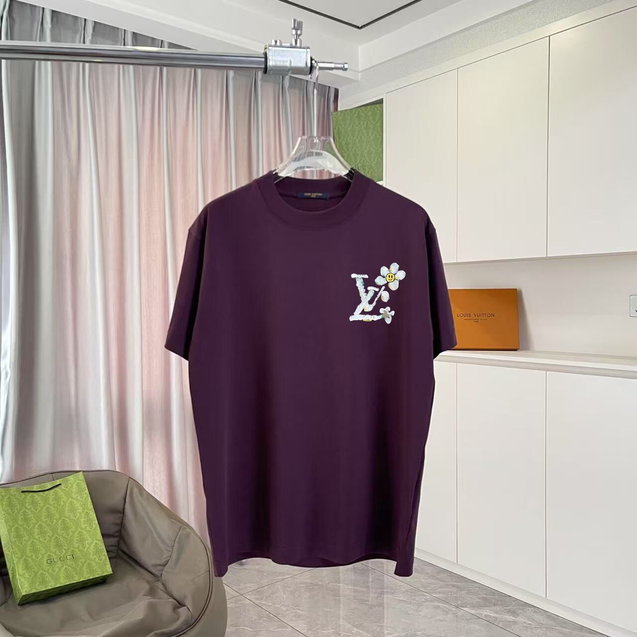 Louis Vuitton Short Sleeve T Shirt Unisex # 293445