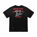 Amiri Short Sleeve T Shirt For Men # 293338, cheap Amiri T Shirt