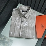 Louis Vuitton Long Sleeve Shirt For Men # 293515, cheap Louis Vuitton Shirts
