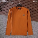 Prada Long Sleeve T Shirt For Men # 293557, cheap Short Sleeved Prada