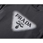 Prada Long Sleeve T Shirt For Men # 293567, cheap Long Sleeved Prada