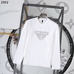 Prada Long Sleeve T Shirt For Men # 293568