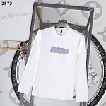 Prada Long Sleeve T Shirt For Men # 293592, cheap Long Sleeved Prada