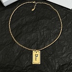 Dior Necklace For Women # 293801, cheap Dior Necklaces