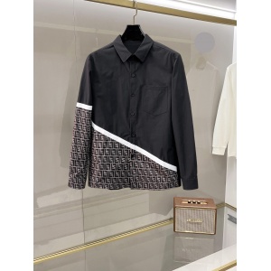 $42.00,Fendi Long Sleeve Shirts For Men # 294761