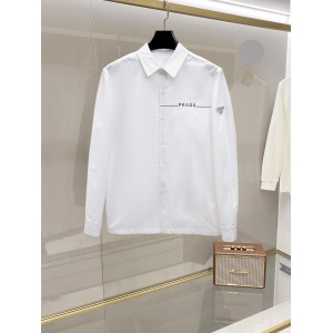 $42.00,Prada Long Sleeve Shirts For Men # 294769