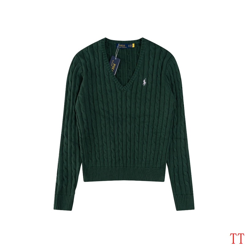 Ralph Lauren Polo Knitted V Neck Sweater For Women # 294422