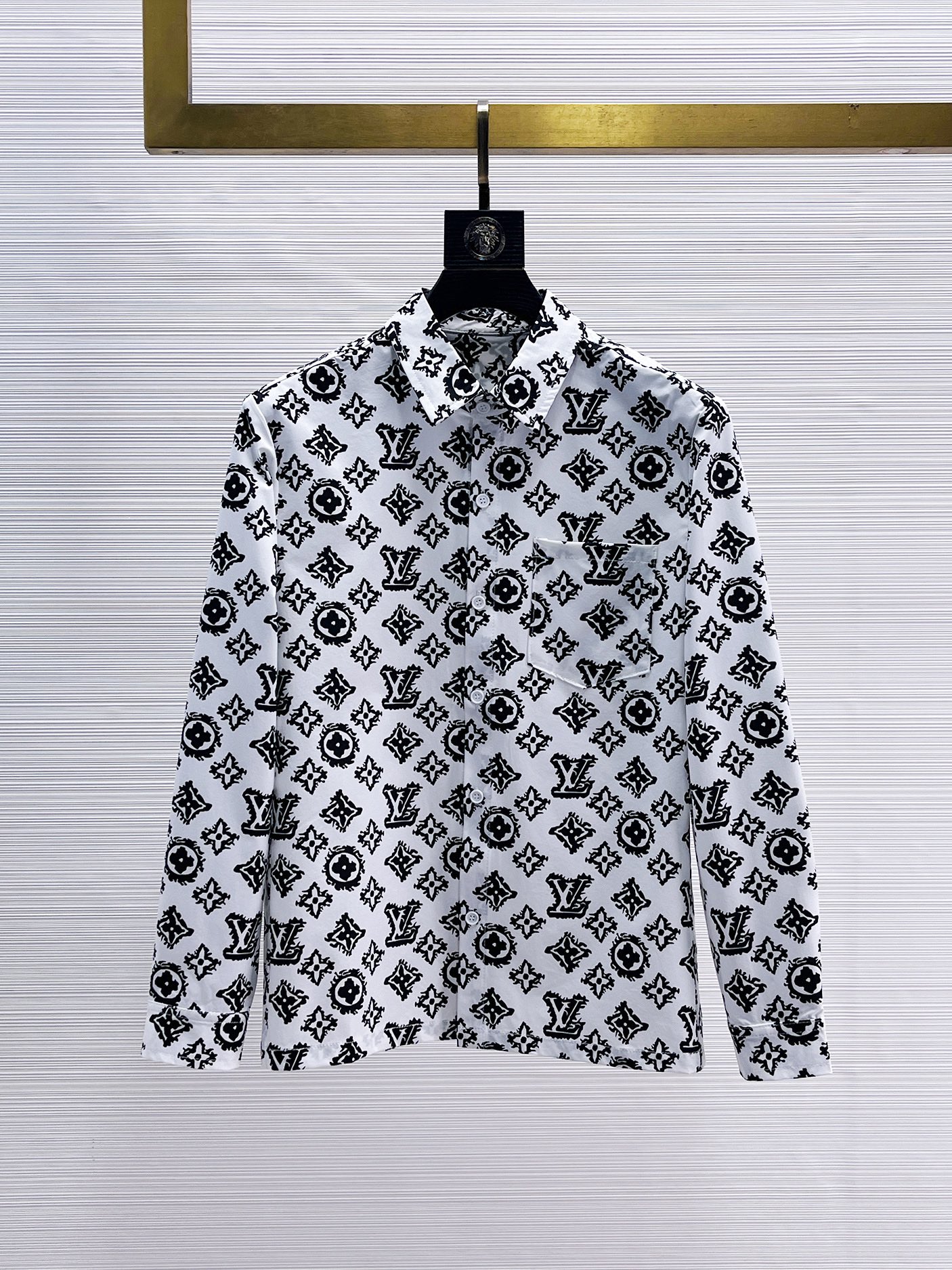 Louis Vuitton Long Sleeve Shirts For Men # 294741