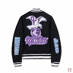 Off White Baseball Jackets For Men # 294335, cheap Off White Jackets