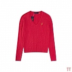 Ralph Lauren Polo Knitted V Neck Sweater For Women # 294424