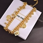 Miumiu Necklace For Women # 294494, cheap Miumiu Necklace