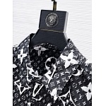 Louis Vuitton Long Sleeve Shirts For Men # 294733, cheap Louis Vuitton Shirts