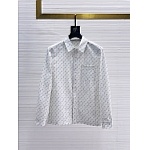 Louis Vuitton Long Sleeve Shirts For Men # 294742, cheap Louis Vuitton Shirts