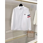 Moncler Long Sleeve Shirts For Men # 294760, cheap Moncler Shirts