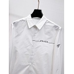 Prada Long Sleeve Shirts For Men # 294769, cheap Prada Shirts