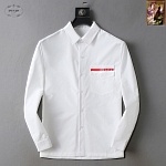 Prada Long Sleeve Shirts For Men # 294772, cheap Prada Shirts