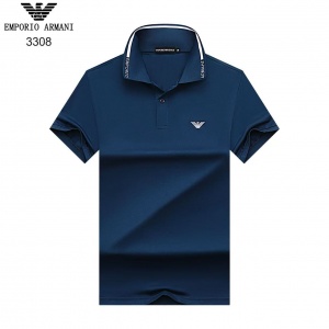$27.00,Armani Short Sleeve Polo T Shirts For Men # 296047