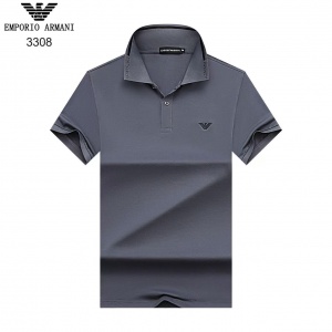 $27.00,Armani Short Sleeve Polo T Shirts For Men # 296048