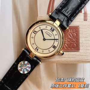 $125.00,Cartier vintage Must de Cartier Vendôme watch # 296076