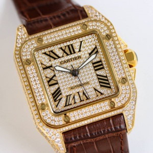 $125.00,Cartier Santos 100 watch # 296122