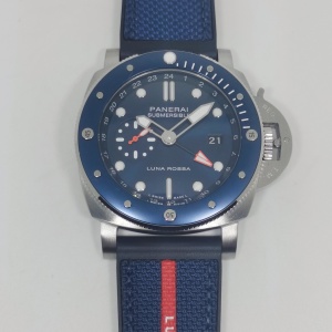 $125.00,Panerai Submersible GMT Luna Rossa Titanio Watch # 296171