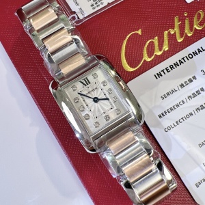 $125.00,Cartier Tank Anglaise watch # 296187