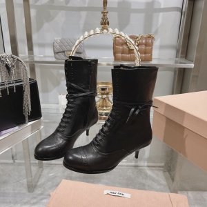 $175.00,Miumiu Boots For Women # 296553