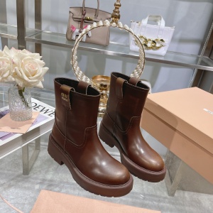 $175.00,Miumiu Boots For Women # 296557