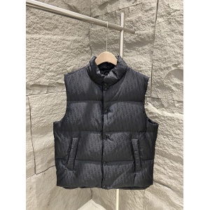 $155.00,Dior Black Down Vest Jacket For Men # 296852