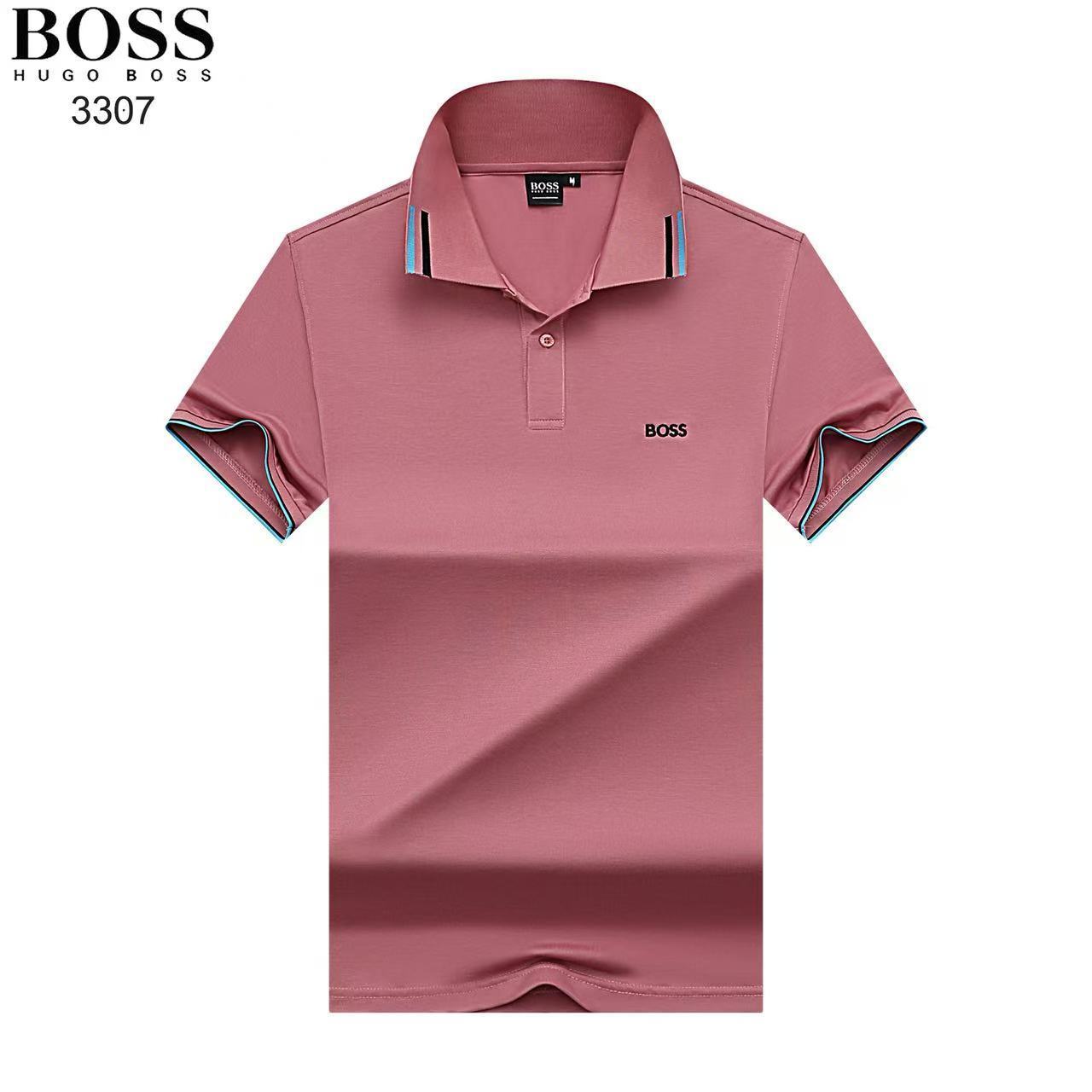 Hugo Boss Short Sleeve Polo T Shirts For Men # 296045
