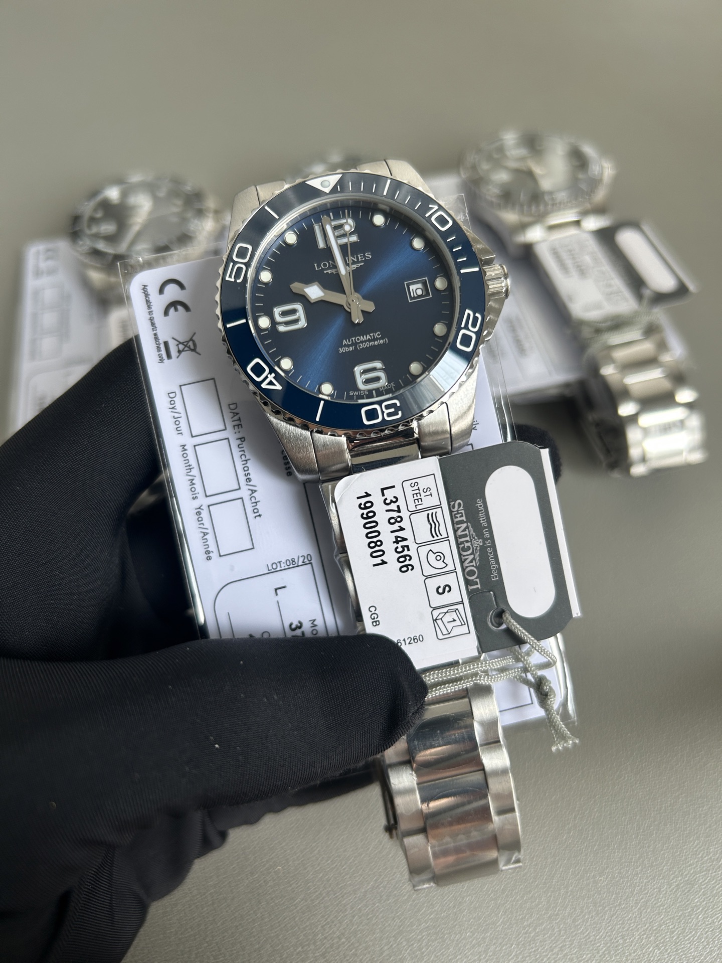 Longines HydroConquest watch # 296260