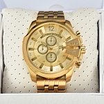 Diesel Chief gold-colored chronograph watch # 296082