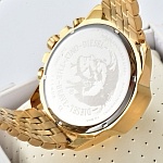 Diesel Chief gold-colored chronograph watch # 296082, cheap Diesel Watch