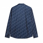 Dior Long Sleeve Shirts For Men # 296283, cheap Dior Shirts