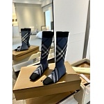 Burberry knitted check sock boots For Women # 296449