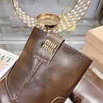 Miumiu Boots For Women # 296554, cheap Miumiu Boots