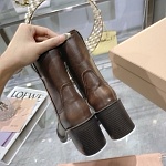 Miumiu Boots For Women # 296554, cheap Miumiu Boots