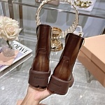 Miumiu Boots For Women # 296557, cheap Miumiu Boots