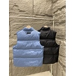 Dior Blue Down Vest Jacket For Men # 296851, cheap Dior Down Jackets