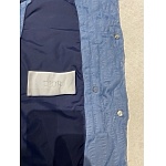 Dior Blue Down Vest Jacket For Men # 296851, cheap Dior Down Jackets