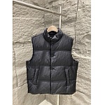 Dior Black Down Vest Jacket For Men # 296852, cheap Dior Down Jackets